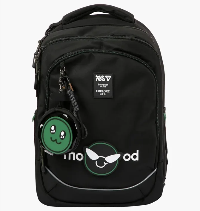 Рюкзак дитячий YES Mood Black TS-59L-550412