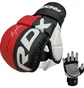 Рукавиці унісекс RDX Grappling Gloves Rex T6 Plus Red/Black GGR-T6R