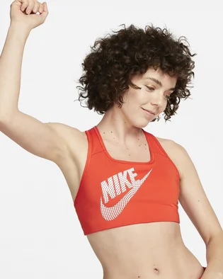 Топ жіночий Nike Swoosh Orange Dz4609-633