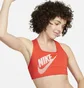 Топ жіночий Nike Swoosh Orange Dz4609-633