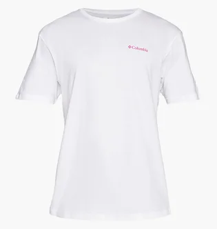 Футболка чоловіча Columbia Rollingwood Back Print T-Shirt In White C2342D03C-A11
