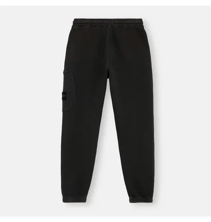 Штаны мужские STONE ISLAND Organic Black 811561141-V0162