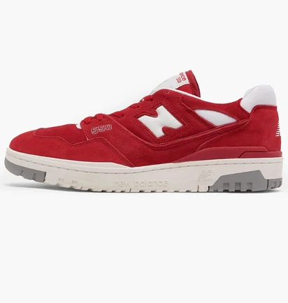 Кроссовки мужские New Balance 550 Suede Casual Shoes Red Bb550Vnd