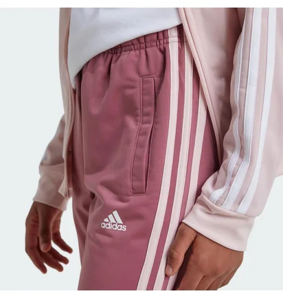 Спортивный костюм детский Adidas Essentials 3-Stripes Pink/Bordo IZ3460