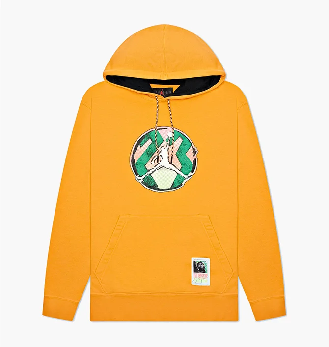 Худи мужское Air Jordan Sport DNA Hoodie Orange CZ4835-858