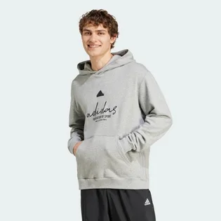 Худі чоловіче Adidas Brand Love Grey IX1316