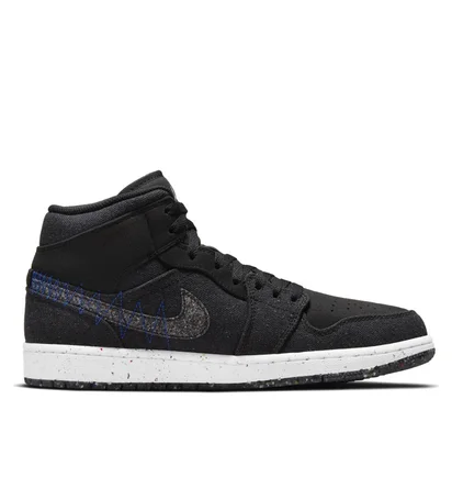 Кросівки чоловічі Air Jordan 1 Mid Crater Black DM3529-001