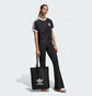 Футболка жіноча Adidas Adicolor 3-Stripes Pinstripe T-Shirt Black IX5505