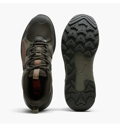 Кроссовки унисекс Puma Reflect Lite Trail Ptx Running Shoes Olive 310095-04