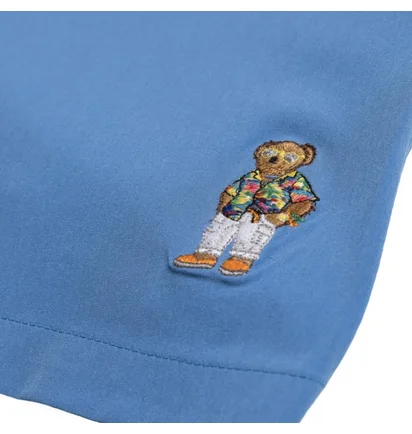 Шорты мужские Polo Ralph Lauren Traveler Polo Bear Swimming Trunk Blue 710936080001