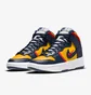 Кроссовки женские Nike Wmns Dunk High Up Blue/Yellow Dh3718-701