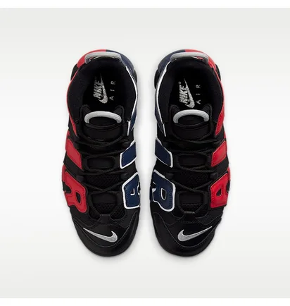 Кроссовки детские Nike Air More Uptempo 96 Gs Split Black/Red DM0017-001