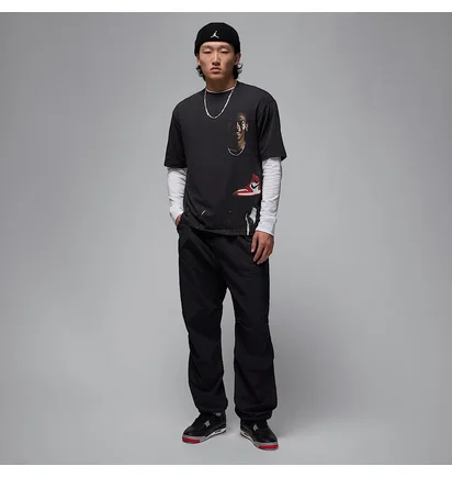 Футболка мужская Air Jordan Crew-Neck Black HQ2666-045