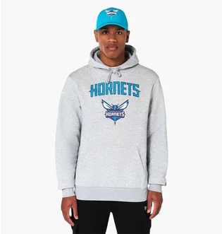Худи мужское NEW ERA Hornets Grey 60505427