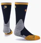 Шкарпетки унісекс Stance Nba Indiana Pacers Logo Crew Basketball Socks Black (1 пара) M559C5LCPA-NVY