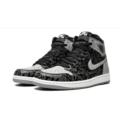 Кроссовки мужские Air Jordan 1 High Og Grey 555088-036
