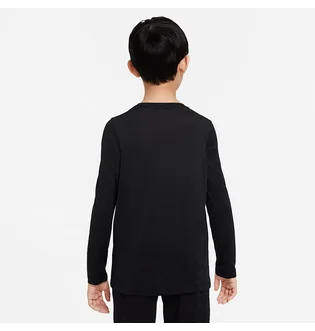 Лонгслив детский Nike Dri-Fit Long Sleeve Training Top Black DQ8811-010