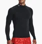 Лонгслив мужской Under Armour Heatgear Mock Long Sleeve Training Top Black 1369606-001
