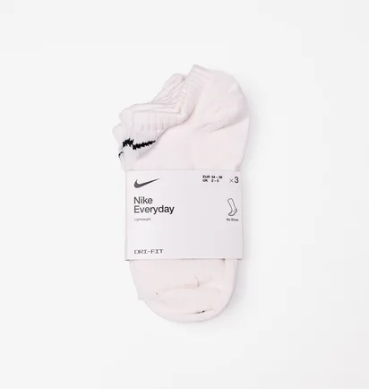 Шкарпетки унісекс Nike Everyday Ltwt Ns (3 пари, неутеплені) SX7678-100