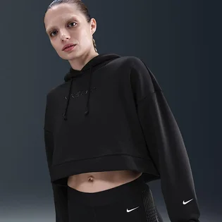 Худи женское Nike Pro Therma-Fit Fleece Hoodie Black HV3600-010