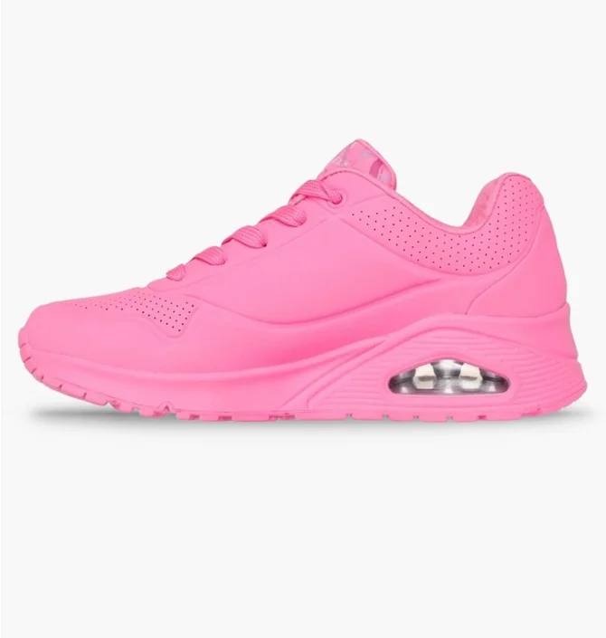 Кросівки жіночі Skechers Jgoldcrown Uno Pink 155507-HTPK