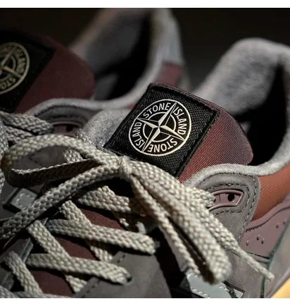 Кроссовки мужские New Balance 998 Miusa Stone Island Raso Gommato Brown U998PR