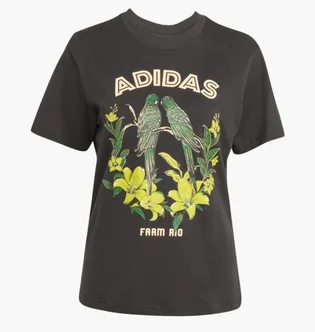 Футболка жіноча Adidas X Farm Graphic Black JV8609