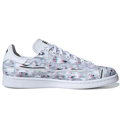Кроссовки унисекс Adidas Disney X Stan Smith Grey FW2911