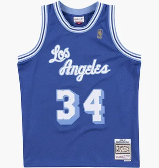 Майка чоловіча Mitchell & Ness Nba Swingman Jersey Los Angeles Lakers 1996-97 Shaquille ONeal Blue SMJYAC18013-LALROYA96SON