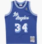Майка чоловіча Mitchell & Ness Nba Swingman Jersey Los Angeles Lakers 1996-97 Shaquille ONeal Blue SMJYAC18013-LALROYA96SON