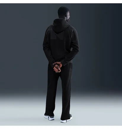 Худи мужское Nike Df Heritage Fleece Black HV3785-010