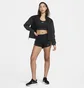 Шорты женские Nike W Rd Rflctv Mr 3In Br Shrt Black FN2715-010