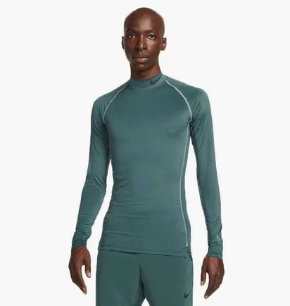 Лонгслів чоловічий Nike Pro Dri-Fit Turquoise DD1986-309