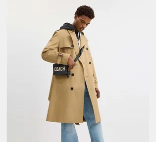 Сумка унісекс COACH Charter Crossbody Bag 19 In Signature Canvas Grey CAF83