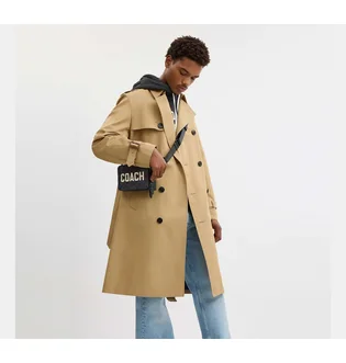 Сумка унисекс COACH Charter Crossbody Bag 19 In Signature Canvas Grey CAF83