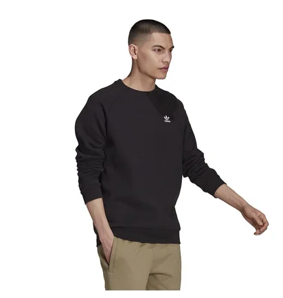 Свитшот мужской Adidas Adicolor Essentials Crewneck Black H34645