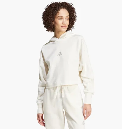 Кофта жіноча Adidas All Szn French Terry 3-Stripes Beige IW1131