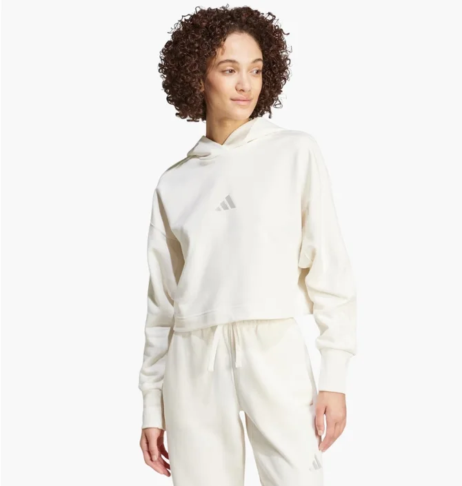 Кофта жіноча Adidas All Szn French Terry 3-Stripes Beige IW1131