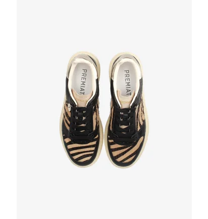 Кросівки жіночі Premiata Quinn Var.7656 Black/Brown QUINND-7656