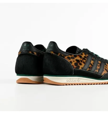 Кроссовки женские Adidas Sl 72 Og Leopard Print Black/Brown JI0187