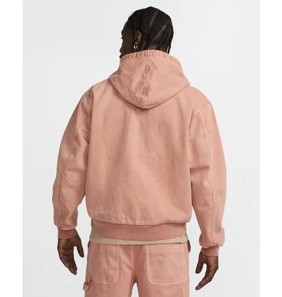 Толстовка мужская Nike Life Full-Zip Unlined Jacket Orange FZ6575-225