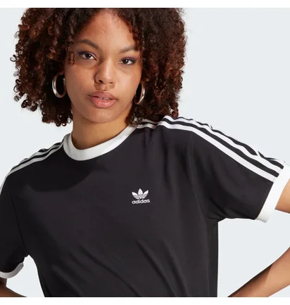 Футболка жіноча Adidas Adicolor Classics 3-Stripes Tee Black IK4049