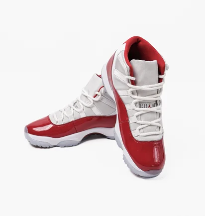 Кроссовки мужские Air Jordan 11 Retro White/Red Ct8012-116