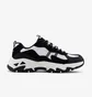 Кроссовки женские Skechers DLites Hiker White/Black 180128-BKW