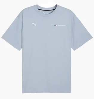 Футболка мужская Puma Bmw Essential Logo Tee Light Blue 632516-15