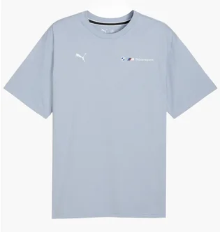 Футболка мужская Puma Bmw Essential Logo Tee Light Blue 632516-15