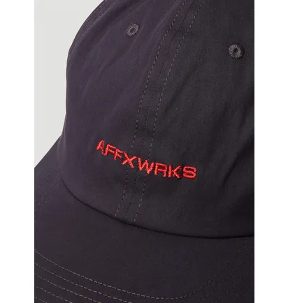 Кепка мужская AFFXWRKS Logo Embroidery Black SS23AC05-1
