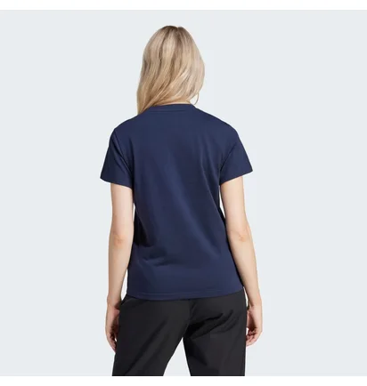 Футболка женская Adidas Animal Print Graphic Tee Blue IT1424