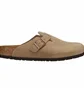 Тапочки мужские BIRKENSTOCK Boston Soft Footbed Oiled Leather Clogs Brown 1018147