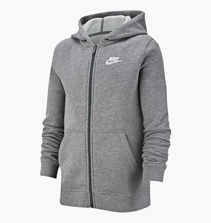 Кофта дитяча Nike B Nsw Hoodie Fz Club Grey BV3699-091